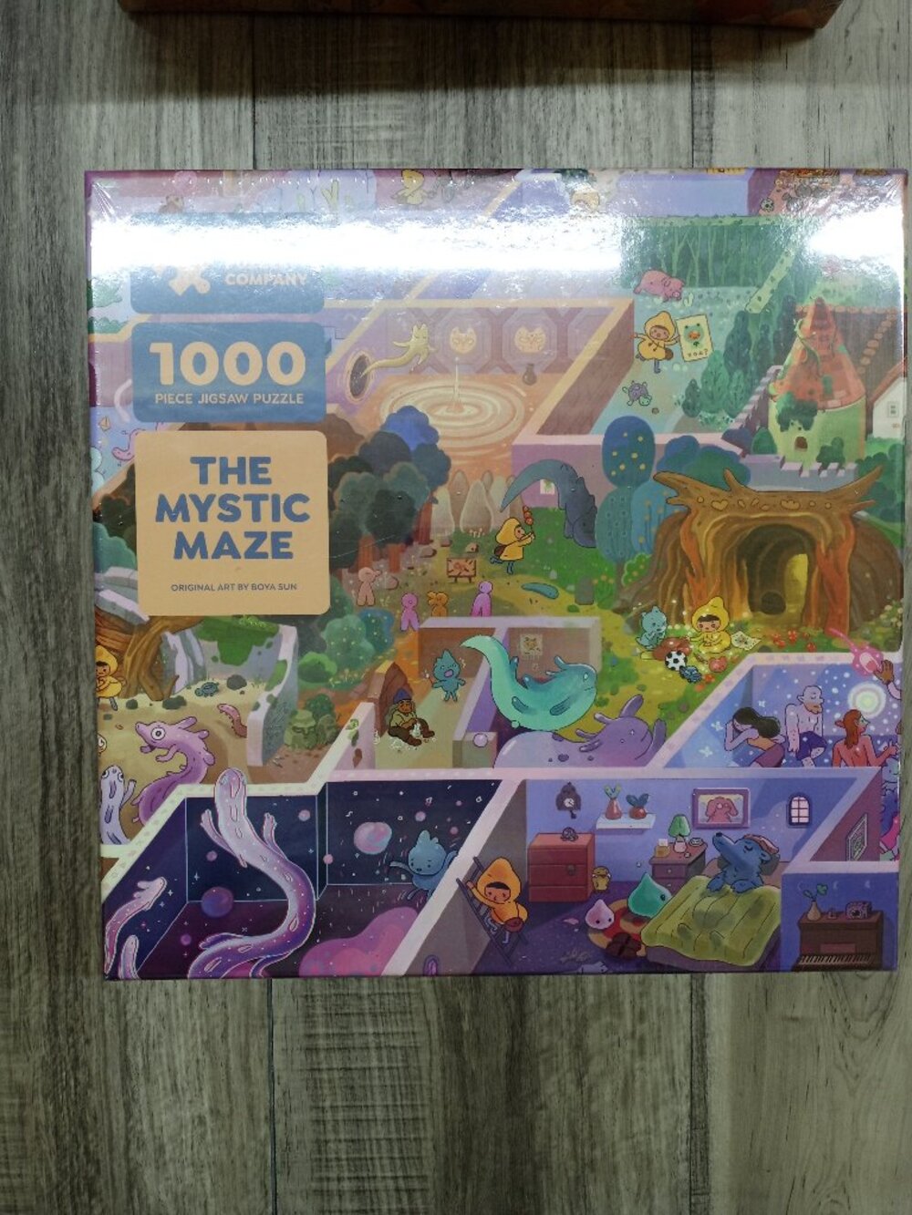 The Magic Puzzle Company Mystic Maze 1000 piece Jigsaw Puzzle NEW 28''x21''